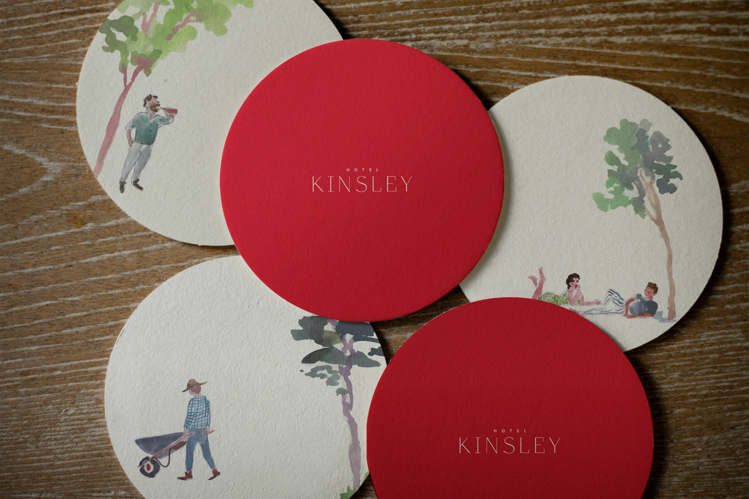 Byers Collective - Hotel Kinsley Custom Coasters